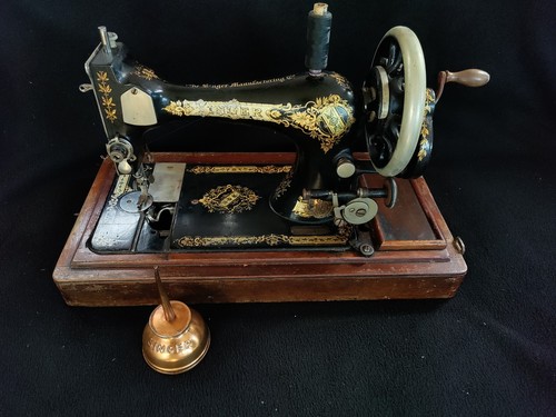 Hand operated singer sewing - singer,